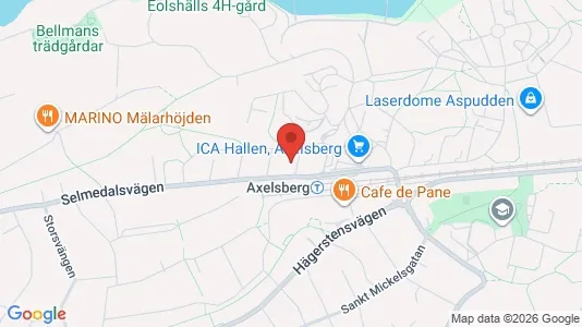 Lägenheter att hyra i Söderort - kort over placeringen