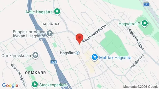 Lägenheter att hyra i Söderort - kort over placeringen