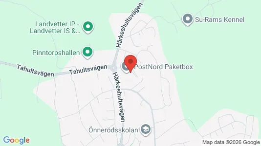 Lägenheter att hyra i Härryda - kort over placeringen