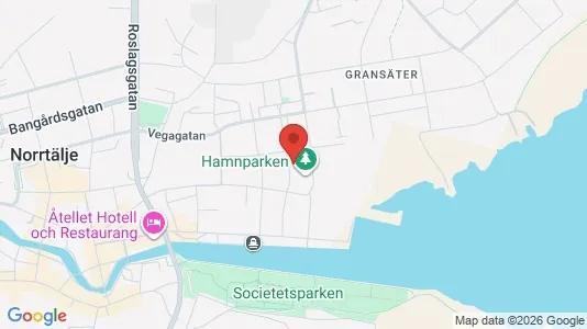 Lägenheter att hyra i Norrtälje - kort over placeringen
