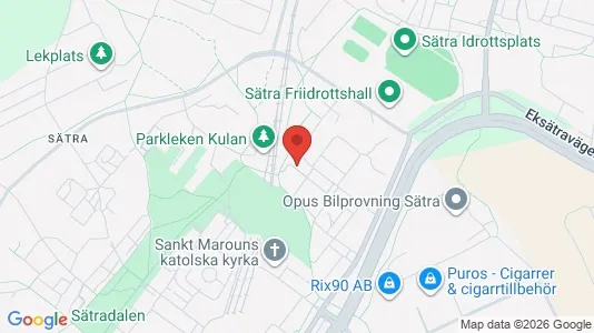 Lägenheter att hyra i Söderort - kort over placeringen