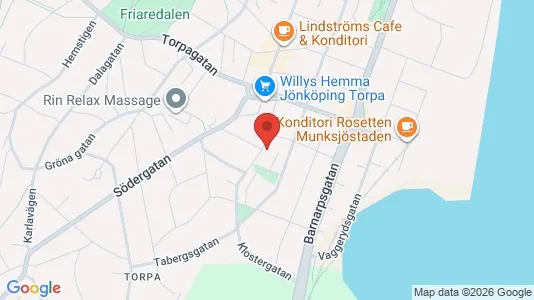 Lägenheter att hyra i Jönköping - kort over placeringen