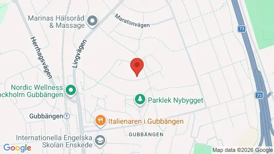 Lägenheter att hyra i Söderort - kort over placeringen