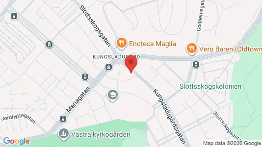 Lägenheter att hyra i Majorna-Linné - kort over placeringen