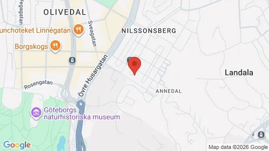 Lägenheter att hyra i Göteborg Centrum - kort over placeringen