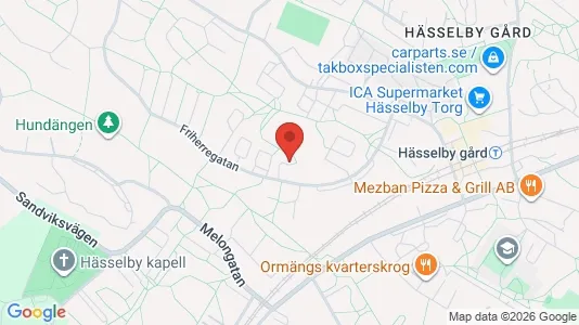 Lägenheter att hyra i Västerort - kort over placeringen
