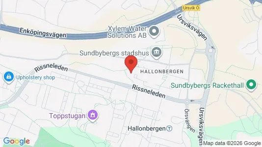Lägenheter att hyra i Sundbyberg - kort over placeringen