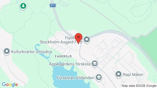 Lägenheter att hyra i Söderort - kort over placeringen