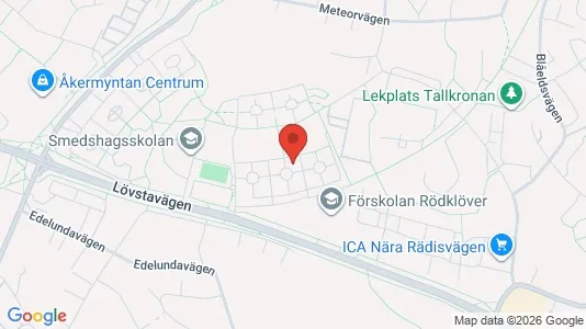 Lägenheter att hyra i Västerort - kort over placeringen