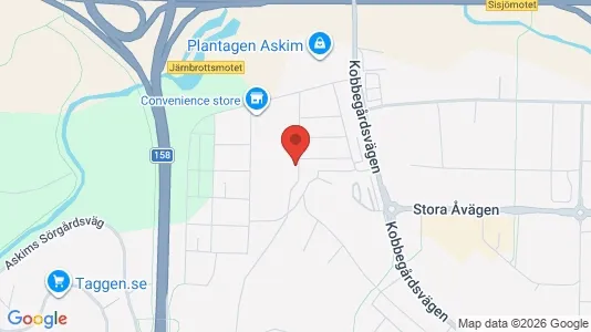 Lägenheter att hyra i Askim-Frölunda-Högsbo - kort over placeringen