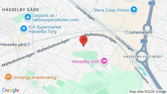Lägenheter att hyra i Västerort - kort over placeringen