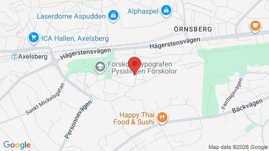 Lägenheter att hyra i Söderort - kort over placeringen