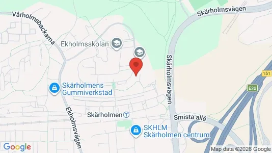 Lägenheter att hyra i Söderort - kort over placeringen