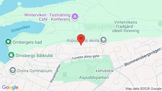 Lägenheter att hyra i Söderort - kort over placeringen