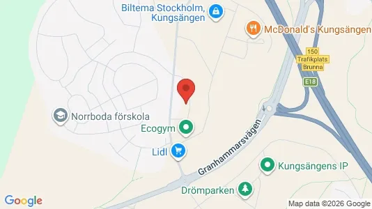 Lägenheter att hyra i Upplands-Bro - kort over placeringen