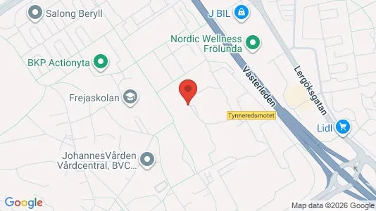 Lägenheter att hyra i Askim-Frölunda-Högsbo - kort over placeringen