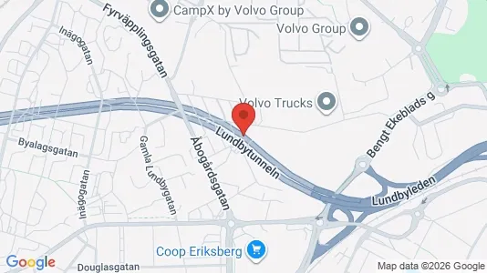 Lägenheter att hyra i Västra hisingen - kort over placeringen