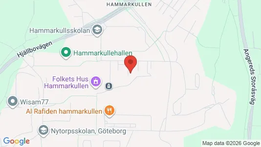 Lägenheter att hyra i Angered - kort over placeringen