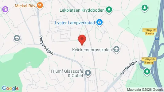 Lägenheter att hyra i Söderort - kort over placeringen