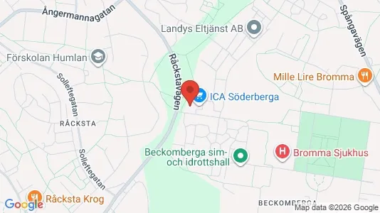 Lägenheter att hyra i Västerort - kort over placeringen