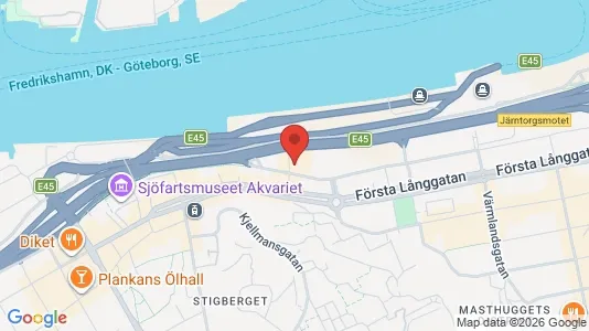 Lägenheter att hyra i Majorna-Linné - kort over placeringen
