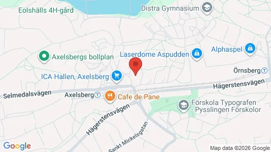 Lägenheter att hyra i Söderort - kort over placeringen