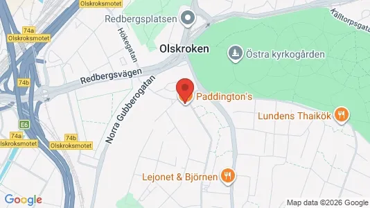 Lägenheter att hyra i Örgryte-Härlanda - kort over placeringen