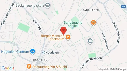 Lägenheter att hyra i Söderort - kort over placeringen