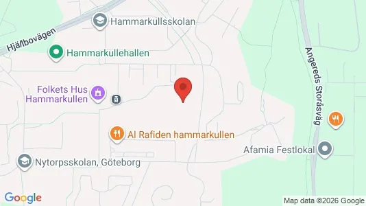 Lägenheter att hyra i Angered - kort over placeringen