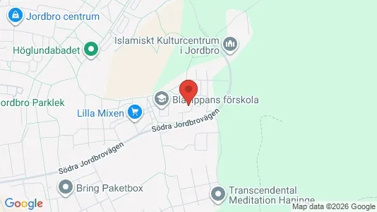 Lägenheter att hyra i Haninge - kort over placeringen