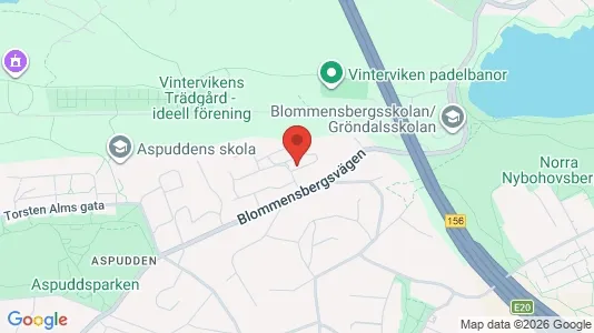 Lägenheter att hyra i Söderort - kort over placeringen