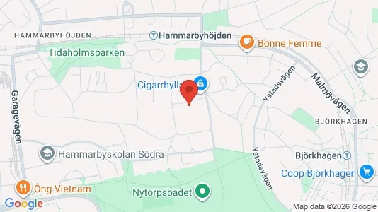 Lägenheter att hyra i Söderort - kort over placeringen