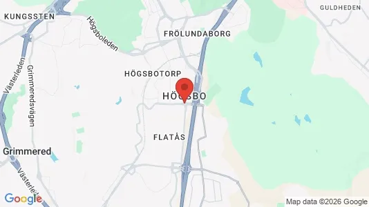 Lägenheter att hyra i Askim-Frölunda-Högsbo - kort over placeringen