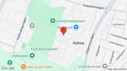 Lägenheter att hyra i Fosie - kort over placeringen