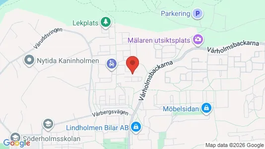 Lägenheter att hyra i Söderort - kort over placeringen