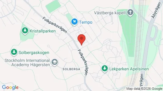 Lägenheter att hyra i Söderort - kort over placeringen