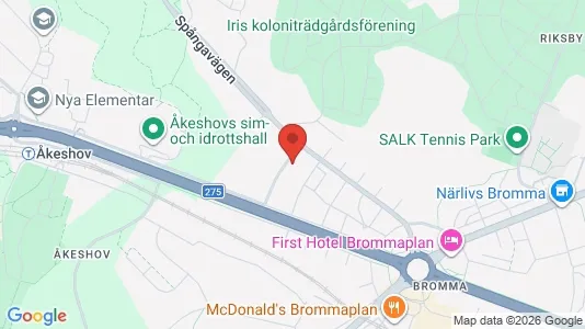 Lägenheter att hyra i Västerort - kort over placeringen
