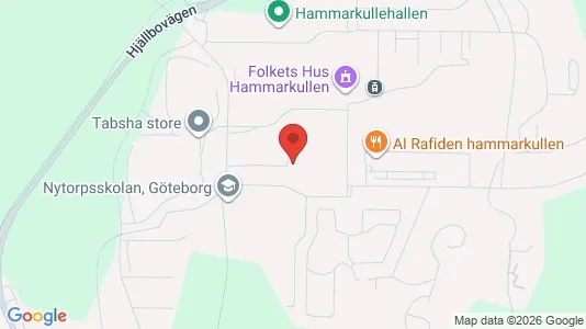 Lägenheter att hyra i Angered - kort over placeringen