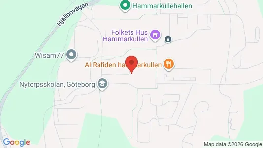 Lägenheter att hyra i Angered - kort over placeringen