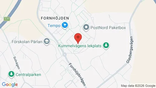 Lägenheter att hyra i Södertälje - kort over placeringen