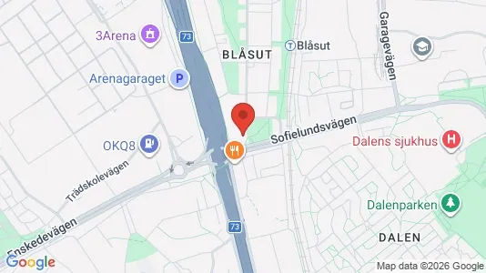 Lägenheter att hyra i Söderort - kort over placeringen