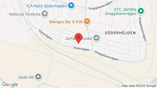Lägenheter att hyra i Järfälla - kort over placeringen