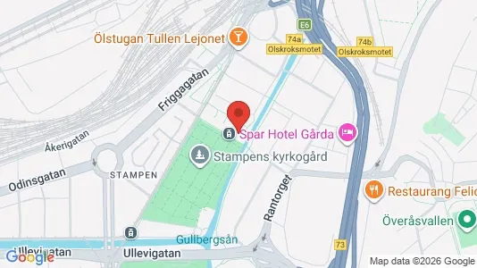 Lägenheter att hyra i Örgryte-Härlanda - kort over placeringen
