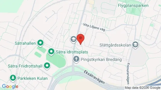 Lägenheter att hyra i Söderort - kort over placeringen