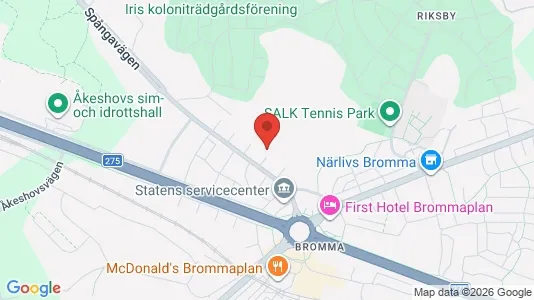 Lägenheter att hyra i Västerort - kort over placeringen