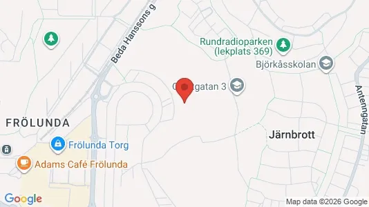 Lägenheter att hyra i Askim-Frölunda-Högsbo - kort over placeringen