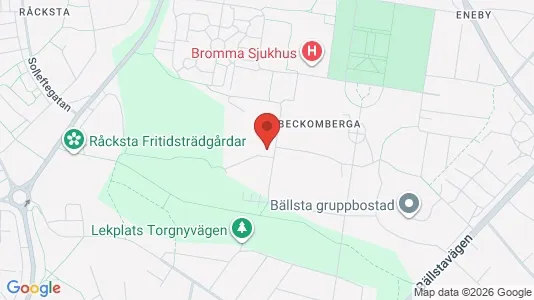 Lägenheter att hyra i Västerort - kort over placeringen