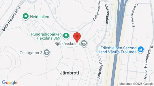 Lägenheter att hyra i Askim-Frölunda-Högsbo - kort over placeringen