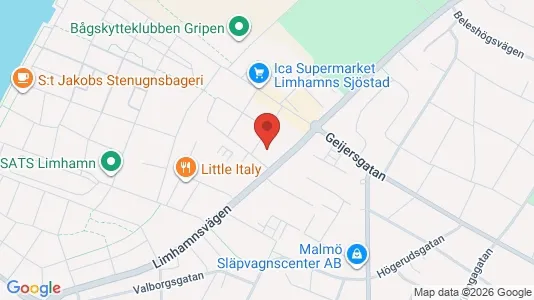 Lägenheter att hyra i Limhamn/Bunkeflo - kort over placeringen