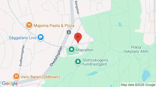 Lägenheter att hyra i Majorna-Linné - kort over placeringen